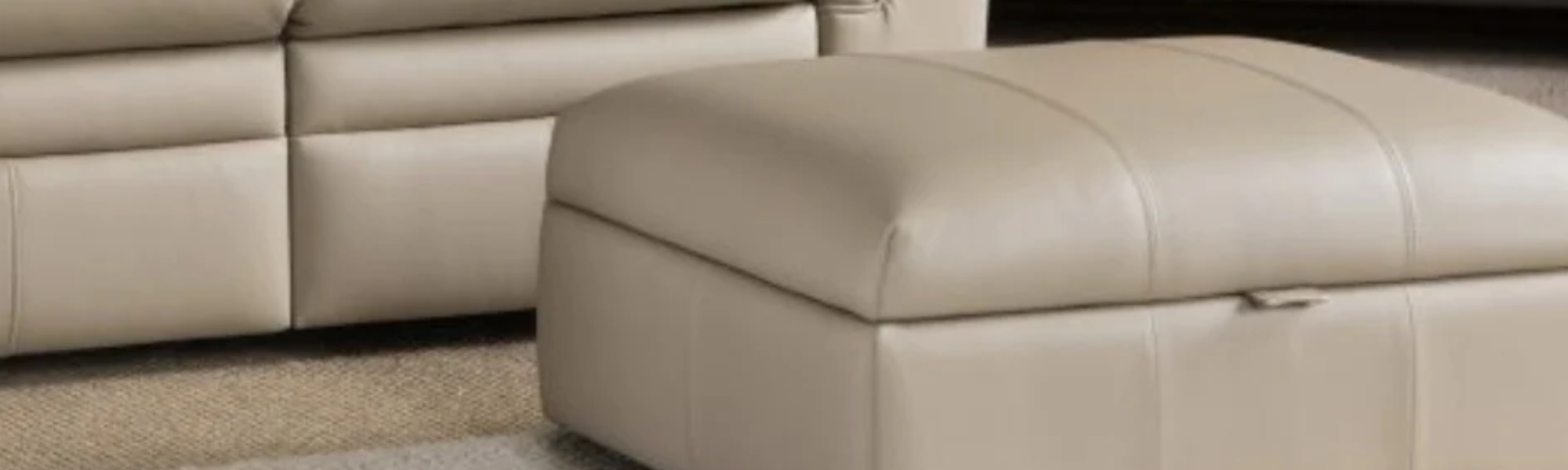 Leather Footstools