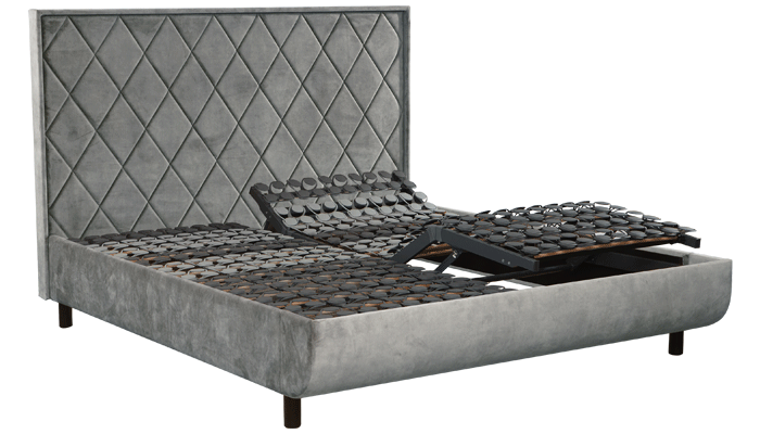 Tempur Arc Adjustable With Quilted Headboard