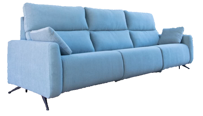 2 Seater MANUAL Recliner Sofa (Fabric)