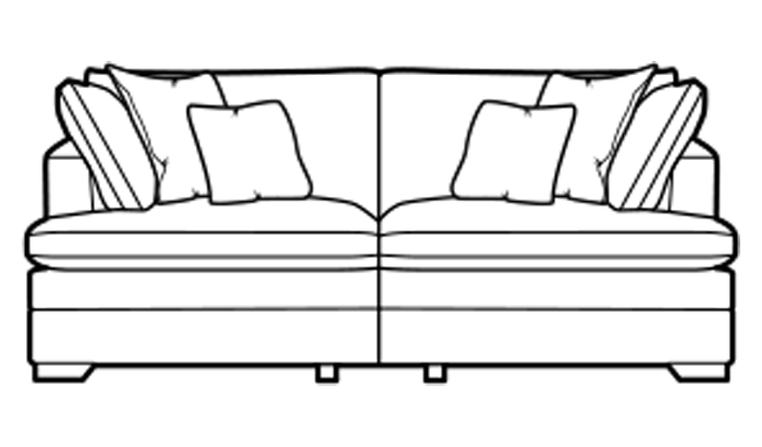 Small Split Sofa
