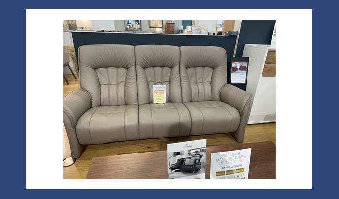 3 Seater Leather Sofa