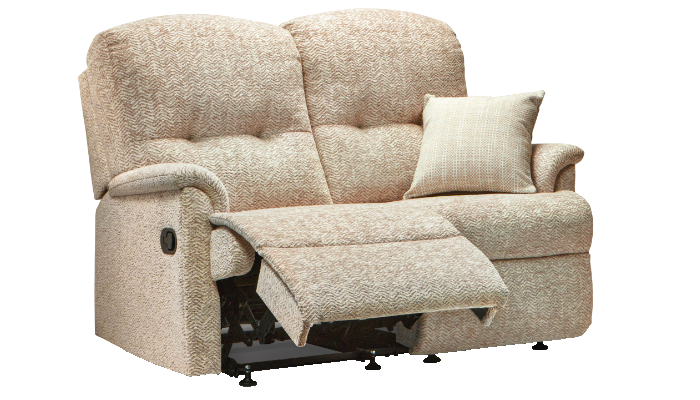 Small 2 Seater Manual Recliner