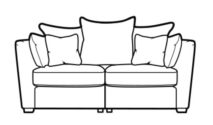 Small Pillowback Sofa